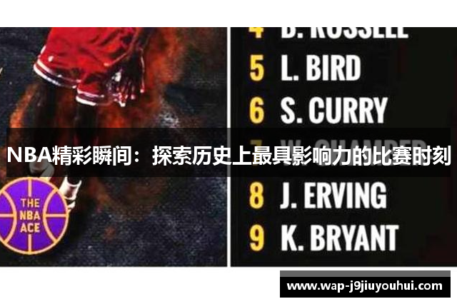 NBA精彩瞬间：探索历史上最具影响力的比赛时刻
